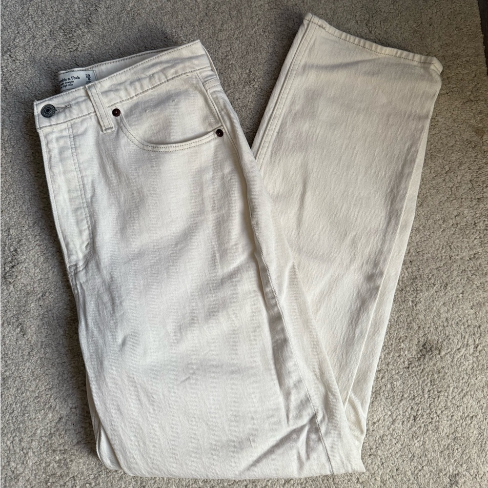 Abercrombie & Fitch Woman’s Ankle Straight Ultra High Rise Jeans